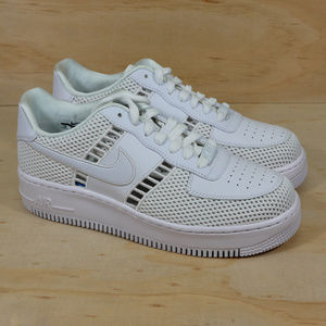 air force 1 upstep si mesh sneaker white